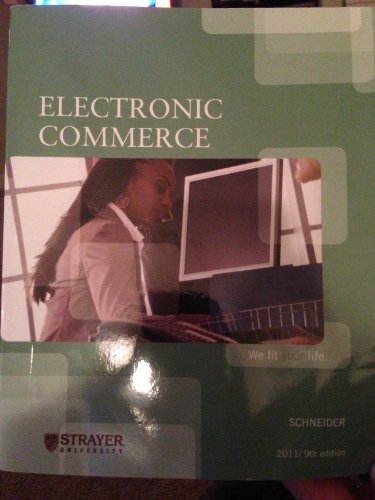 Electronic Commerce (Strayer University)