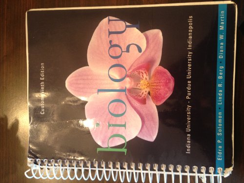 Biology, Custom 9th Edition, IUPUI