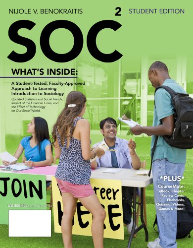 Bundle: SOC (with Sociology CourseMate with eBook Printed Access Card), 2nd + CourseReader 0-30: Sociology Printed Access Card