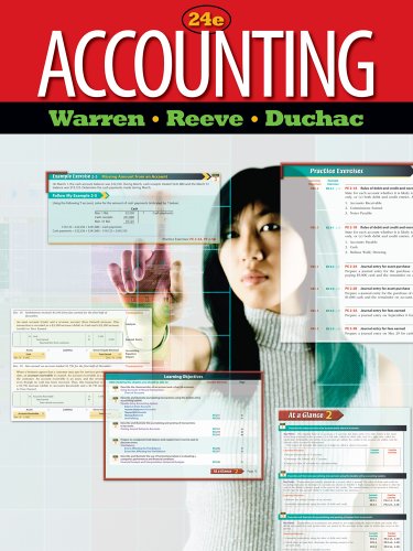 Bundle: Accounting, 24th + CengageNOW with eBook Printed Access Card