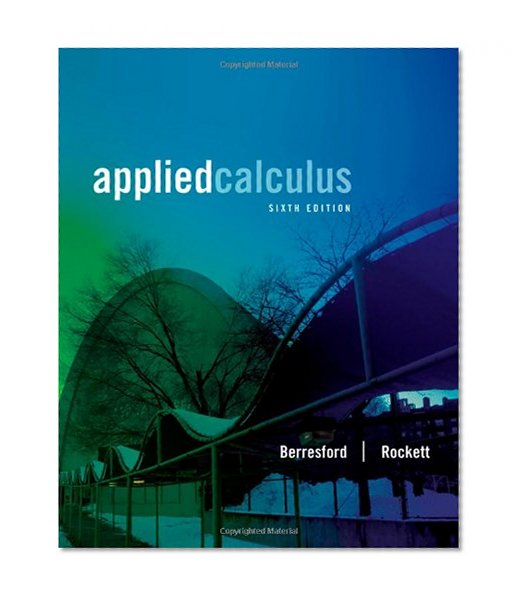 Applied Calculus (Textbooks Available with Cengage Youbook)