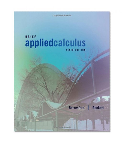Book Cover Brief Applied Calculus, 6th Edition