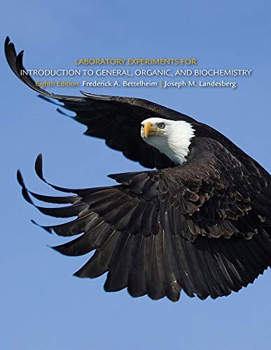 Laboratory Experiments for Introduction to General, Organic and Biochemistry