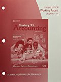 Working Papers, Chapters 1-14 for Gilbertson/Lehman/Passalacqua's Century 21 Accounting: Advanced, 10th