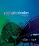 Student Solutions Manual for Berresford/Rockett's Applied Calculus, 6th