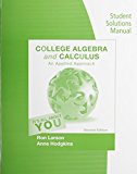Student Solutions Manual for Larson/Hodgkins' College Algebra and Calculus: An Applied Approach, 2nd