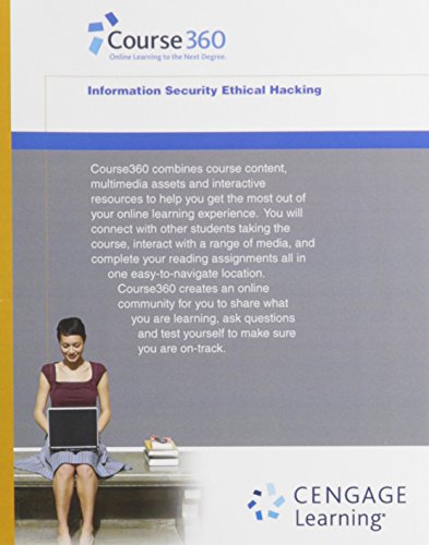 Course360 Information Security Ethical Hacking Printed Access Card