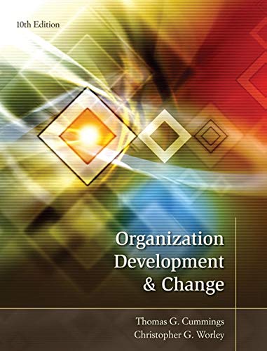 Book Cover Organization Development and Change