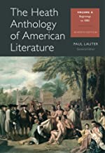 Book Cover The Heath Anthology of American Literature: Volume A (Heath Anthology of American Literature Series)