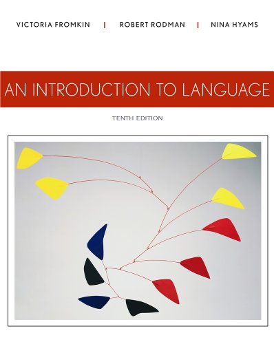 Book Cover An Introduction to Language