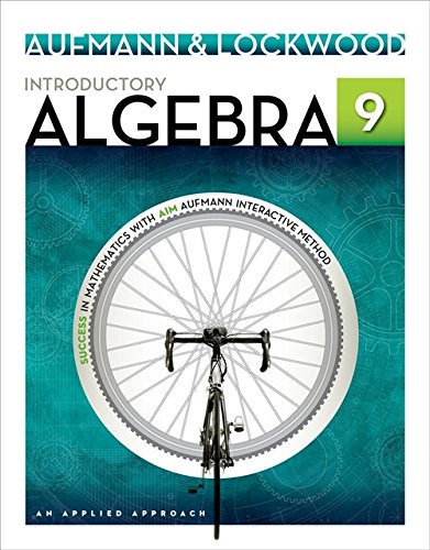 Book Cover Introductory Algebra: An Applied Approach