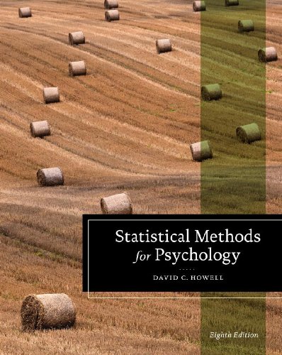 Student Solutions Manual for Howell's Statistical Methods for Psychology, 8th
