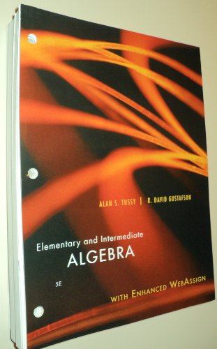 Elementary and Intermediate Algebra