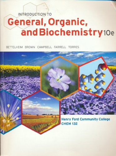 Introduction to General, Organic, and Biochemistry, 10th Edition