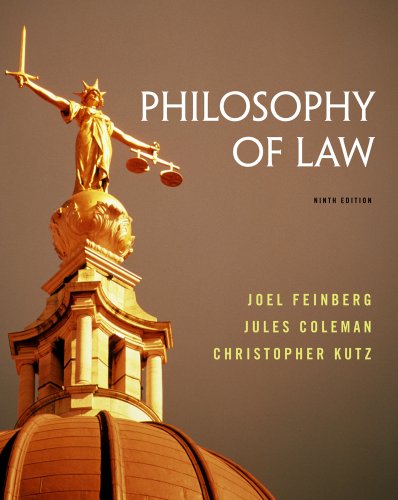 Book Cover Philosophy of Law