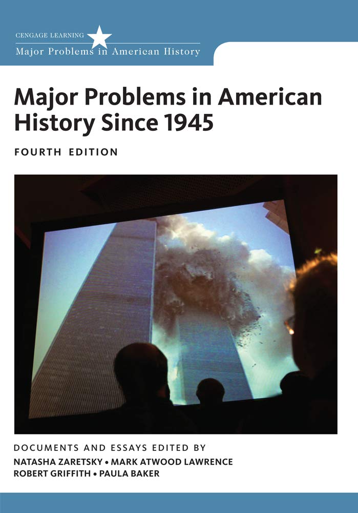 Book Cover Major Problems in American History Since 1945