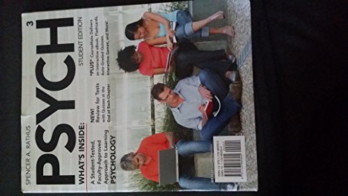 PSYCH3 (with CourseMate Printed Access Card) (New, Engaging Titles from 4LTR Press)