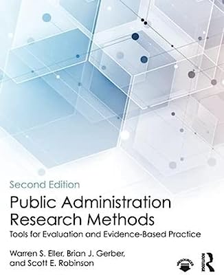 Book Cover Public Administration Research Methods