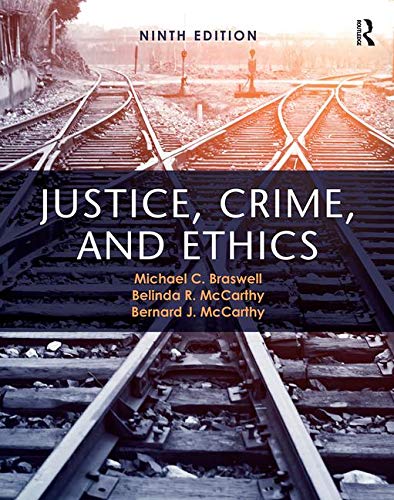 Book Cover Justice, Crime, and Ethics