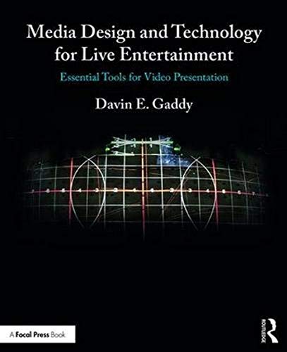 Book Cover Media Design and Technology for Live Entertainment: Essential Tools for Video Presentation