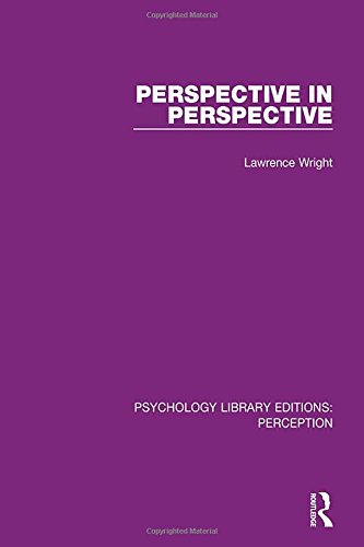 Book Cover Psychology Library Editions: Perception: Perspective in Perspective (Volume 35)