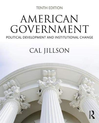 American Government: Political Development and Institutional Change