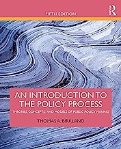 Book Cover An Introduction to the Policy Process: Theories, Concepts, and Models of Public Policy Making