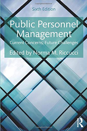 Book Cover Public Personnel Management: Current Concerns, Future Challenges