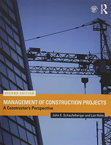Book Cover Management of Construction Projects: A Constructor's Perspective