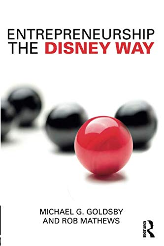 Book Cover Entrepreneurship the Disney Way