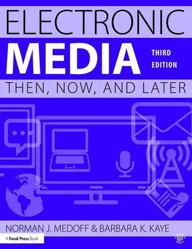 Book Cover Electronic Media: Then, Now, and Later