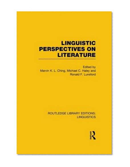 Linguistic Perspectives on Literature (Routledge Library Editions: Linguistics)