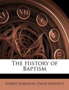 The History of Baptism