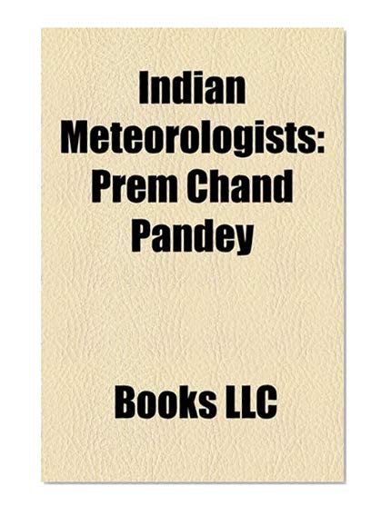 Book Cover Indian Meteorologists