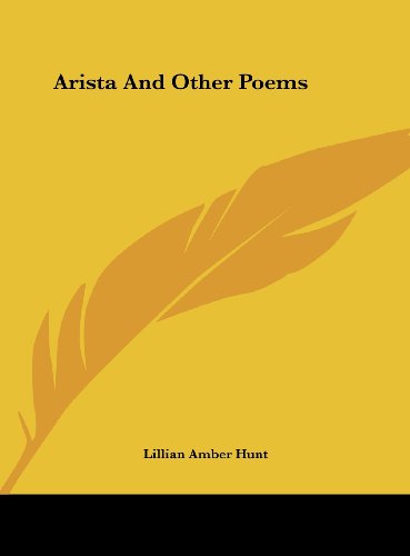Arista And Other Poems