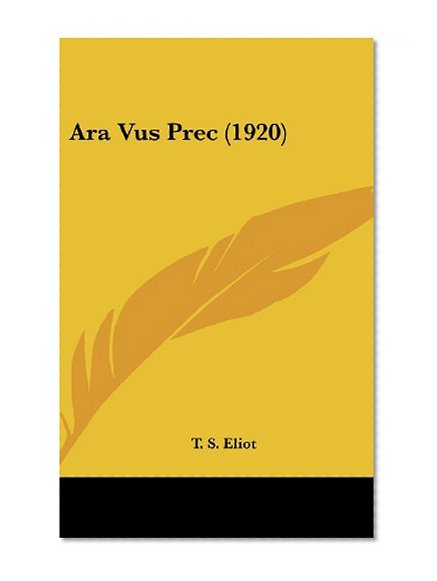 Ara Vus Prec (1920)