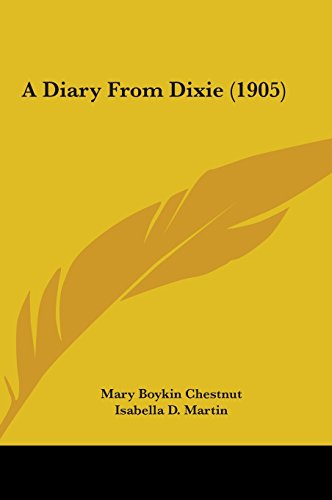 A Diary From Dixie (1905)