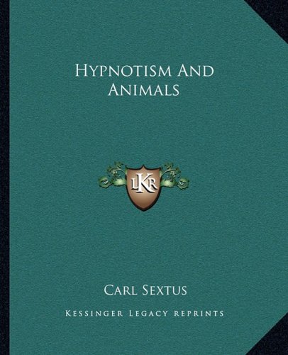 Hypnotism And Animals