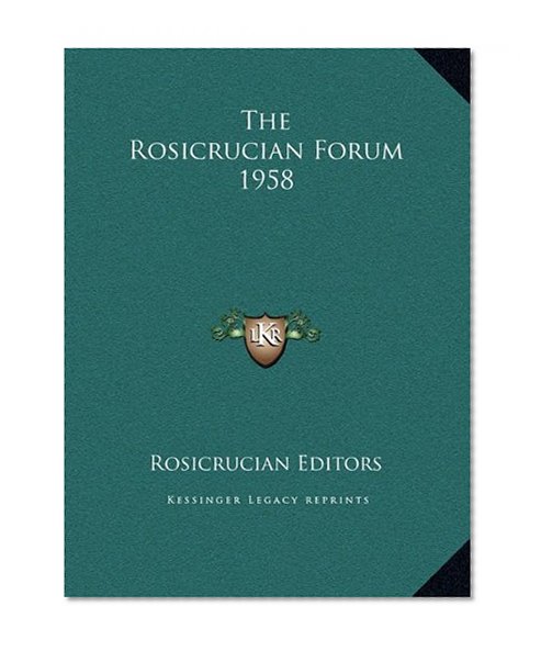 The Rosicrucian Forum 1958