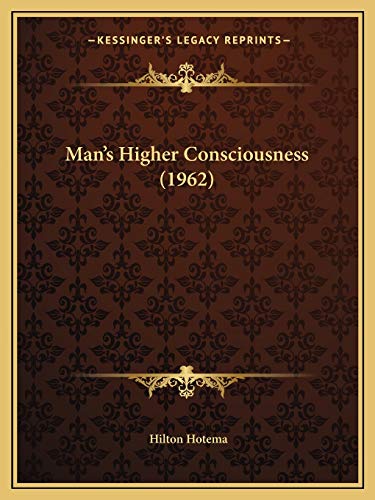Book Cover Man's Higher Consciousness (1962)