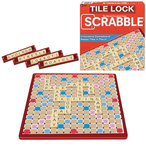 Book Cover Tile Lock Scrabble,2 to 4 players