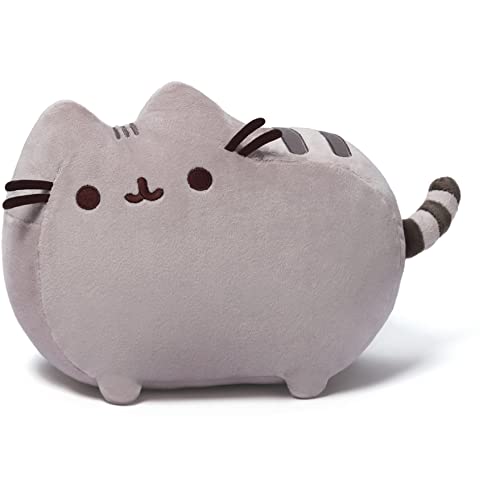 GUND Pusheen Plush Stuffed Animal Cat, Gray, 12"