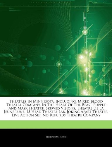 Theatres In Minnesota, including: Mixed Blood Theatre Company, In The Heart Of The Beast Puppet And Mask Theatre, Skewed Visions, Theatre De La Jeune ... Live Action Set, No Refunds Theatre Company
