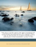 Exercises At The Meeting Of The First Congregational Unitarian Society, January 12, 1875: Together With The Discourse Delivered By Rev. W. H. Furness, ... Of His Ordination, January 12, 1825