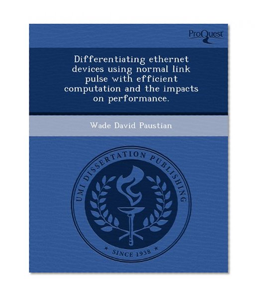 Differentiating ethernet devices using normal link pulse with efficient computation and the impacts on performance.
