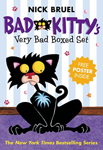 Book Cover Bad Kitty's Very Bad Boxed Set Number 1: Bad Kitty Gets a Bath, Happy Birthday Bad Kitty, Bad Kitty vs. Uncle Murray