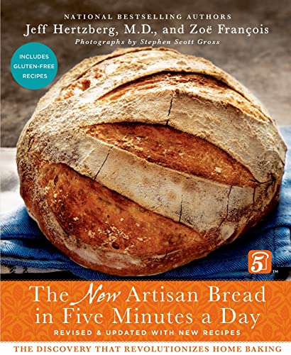 Book Cover The New Artisan Bread in Five Minutes a Day: The Discovery That Revolutionizes Home Baking