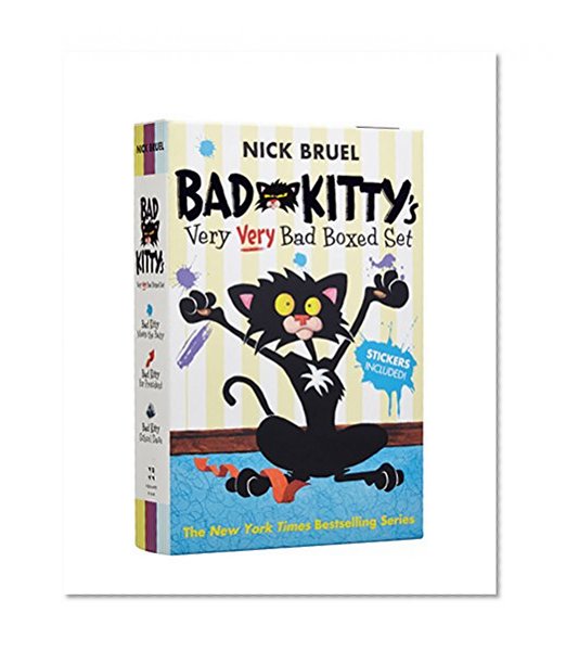 Book Cover Bad Kitty's Very Very Bad Boxed Set (#2): Bad Kitty Meets the Baby, Bad Kitty for President, and Bad Kitty School Days