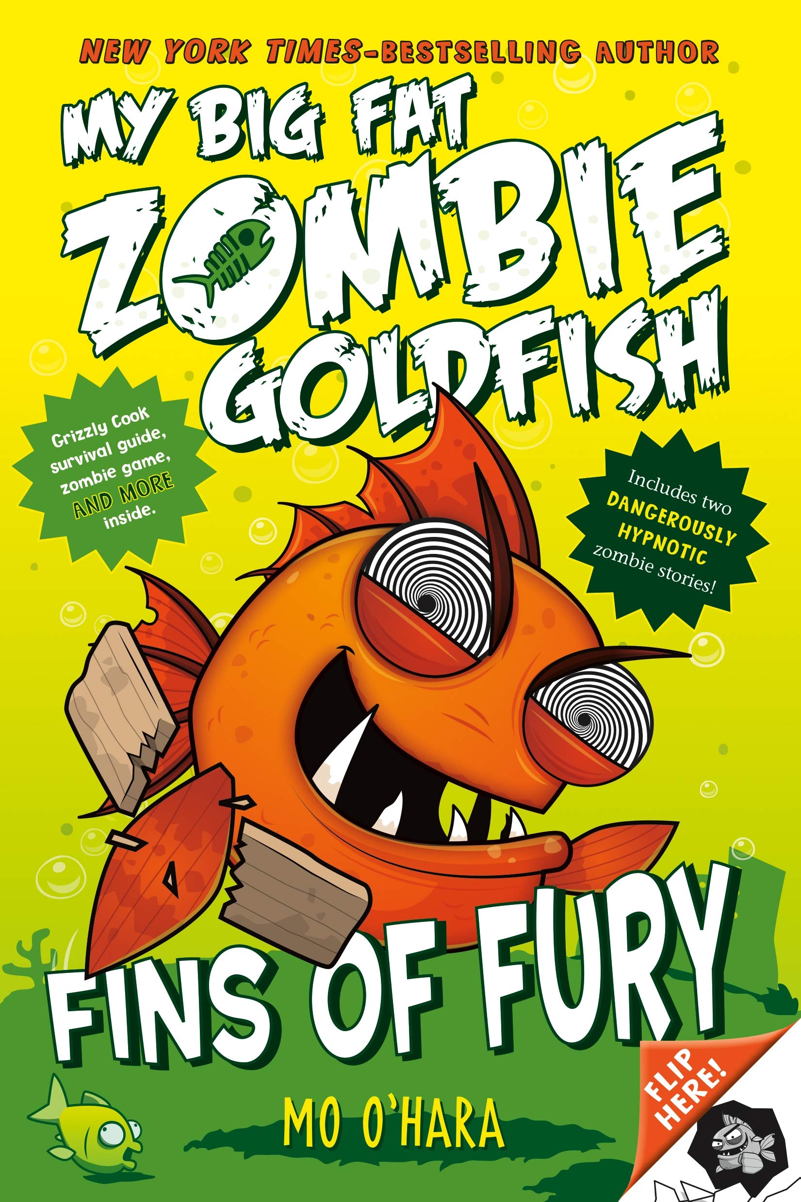 Book Cover Fins of Fury: My Big Fat Zombie Goldfish