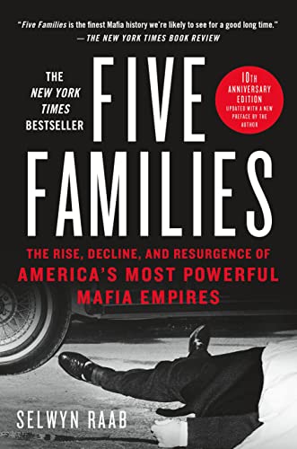 Book Cover Five Families: The Rise, Decline, and Resurgence of America's Most Powerful Mafia Empires